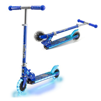 Xootz Wild Rider Led Scooter Blue Tiger from B&Q