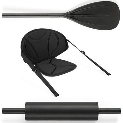Trail Outdoor Leisure Trail Sup To Kayak Conversion Kit For Trail Portofino 10Ft Inflatable Stand Up Paddle Board - Black - Image 3