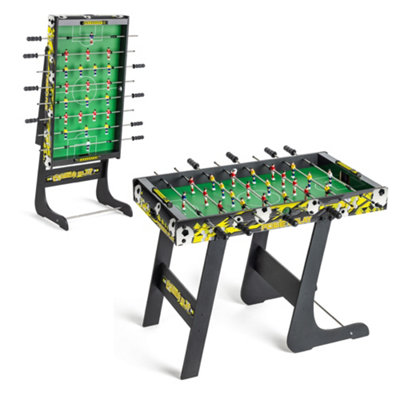 Toyrific Powerplay 3Ft Folding Football TableMini Table Football GameBlack3Ft from B&Q