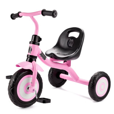 Xootz Unisex Multicolor Classic Cruiser Kids Trike, Pink - Image 3