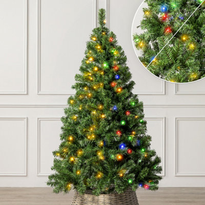 Christow Pre-Lit Aspen Spruce Artificial Christmas Tree from B&Q