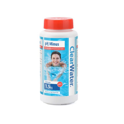 Clearwater 1.5Kg Ph Decreaser For Hot Tubs And Pools from B&Q
