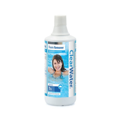 Clearwater 1Ltr Antifoam For Swimming Pool And Spa from B&Q
