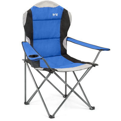 Trail Outdoor Leisure Deluxe Folding Camping Chair With High Back from B&Q
