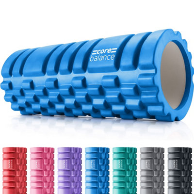Core Balance Foam Grid Roller For Deep Tissue Massage from B&Q
