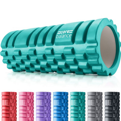 Core Balance Foam Grid Roller For Deep Tissue Massage from B&Q