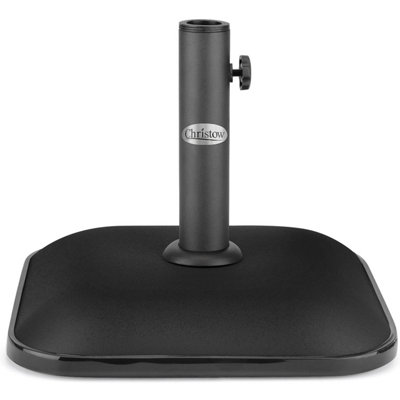 Christow Outdoor Square 11Kg Parasol Base from B&Q