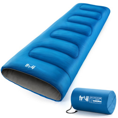 Trail Outdoor Leisure 2 Season Envelope Outdoor Sleeping Bag from B&Q