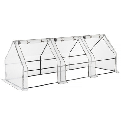 Christow Large Growhouse Polytunnel With 3 Sections from B&Q
