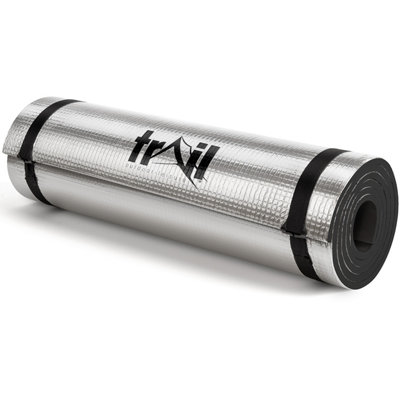 Trail Outdoor Leisure 7mm Foil Aluminium Waterproof Thermal MatBlack from B&Q