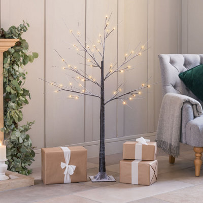 Christow Christmas Led Snowy Birch Light Up Twig Tree from B&Q
