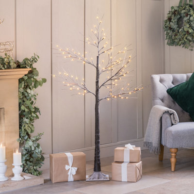 Christow Christmas Led Snowy Birch Light Up Twig Tree from B&Q