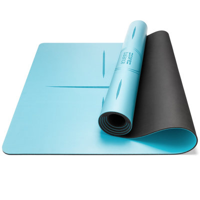 Core Balance Rubber Alignment Yoga Mat