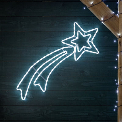 Christow Christmas Led Shooting Star Decoration from B&Q