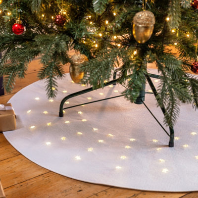Christow Christmas Led Star Christmas Tree Mat from B&Q