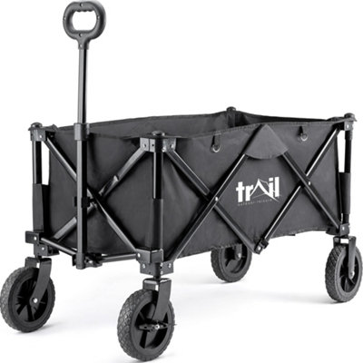 Trail Outdoor Leisure Festival Folding Beach Cart 80Kg from B&Q