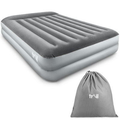 Trail Outdoor Leisure Double Air Bed With Electric Pump from B&Q