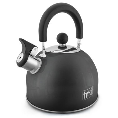 Trail Outdoor Leisure 2L Whistling Stove Top Camping Kettle from B&Q