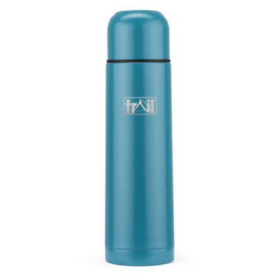 B&Q -  Thermal Vacuum Flask 750Ml Teal 12Hrs Hot 24Hrs Cold