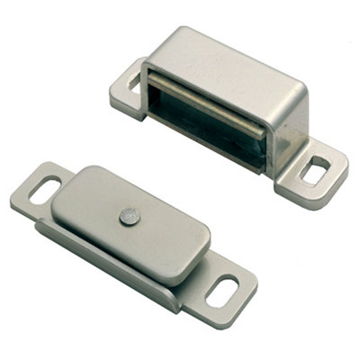 Carlisle Brass Nickel Plate Superior Steel Magnetic Catch (Ftd840Np) from B&Q