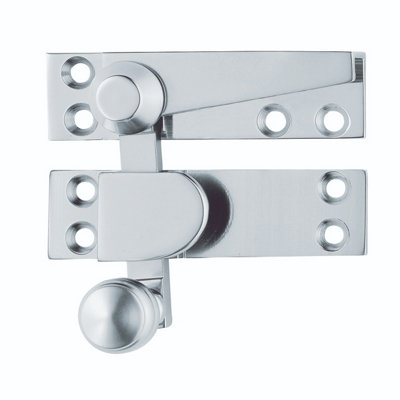Carlisle Brass Satin Chrome Architectural Quality Quadrant Sash Fastener (Aq39Sc) from B&Q