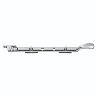 Carlisle Brass Polished Chrome Victorian Casement Stay 270mm Polished Chrome (M44Scp) from B&Q