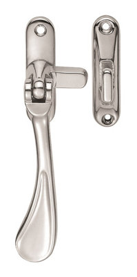 Carlisle Brass Polished Chrome Casement Fastener Reversible (M73Cp) from B&Q