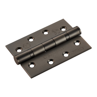 Eurospec Matt Bronze Grade 13 Ball Bearing P Hinge (Hin1433P/13Mbrz) from B&Q