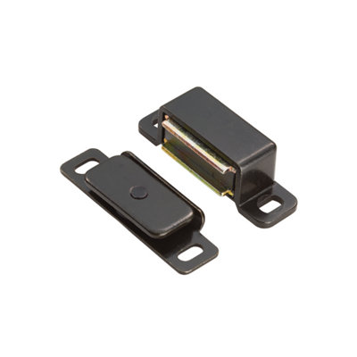 Carlisle Brass Black Superior Steel Magentic Catch (Ftd840Blk) from B&Q