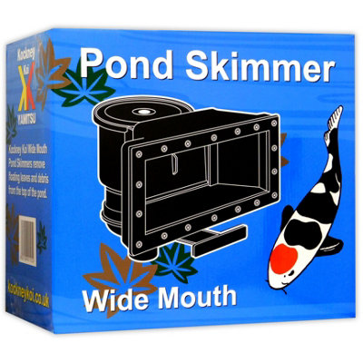 Aquacadabra Kockney Koi Wide Mouth Pond Skimmer 305 X 135.5mm from B&Q