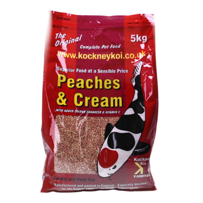 Yamitsu Kockney Koi Peaches & Cream 5Kg Fish Food Stick Pond from B&Q