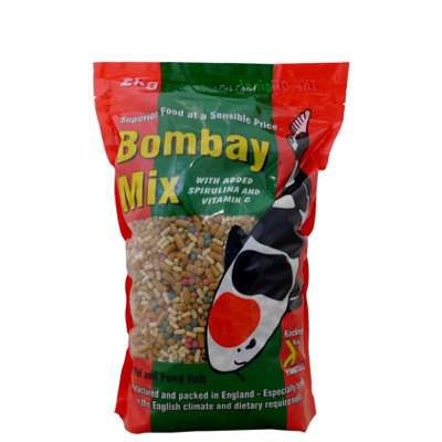 Yamitsu Kockney Koi Bombay Mix 2Kg Fish Food Pond Koi Sticks Pellet from B&Q