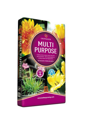 Growmoor Multi-Purpose Compost 40L from B&Q