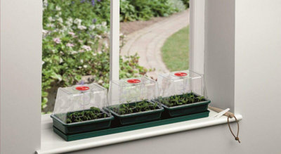 Garland 3 Top Windowsill Propagator Non Heated G171 from B&Q