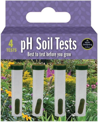 Garland Soil Ph Tester KitPack Of 4 from B&Q
