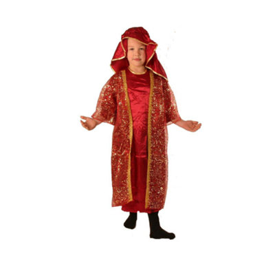 Nativity King/wise Man Melchior Costume Age 5-8 Years from B&Q