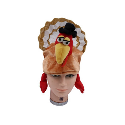 Thanksgiving Turkey Animal Hat With Legs & Tail from B&Q