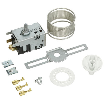 Electruepart Compatible Fridge Freezer Thermostat : Compatible With Ranco Vt9 / Danfoss 077B6232Frg3 from B&Q