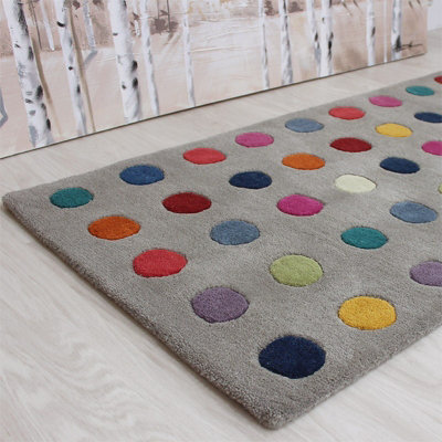  - Asiatic Funk Spotty Multi Rug-150Cm (Circle)