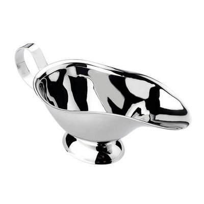 Arthur Price Of England 0.2L Stainless Steel Sauce Boat from B&Q