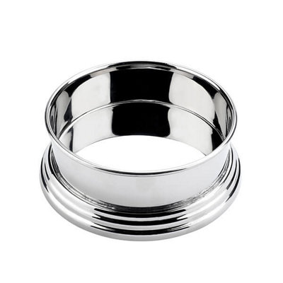 B&Q -  Of England 5" Stainless Steel Wine Bottle Coaster