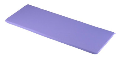 Glendale Garden & Leisure Glendale Lilac 2 Seater Bench Cushion from B&Q
