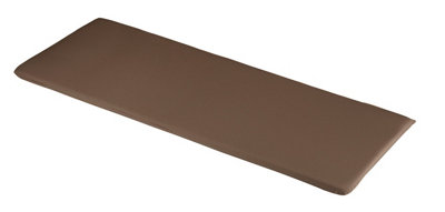 Glendale Garden & Leisure Glendale Chocolate 3 Seater Bench Cushion from B&Q