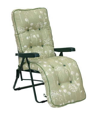 Glendale Garden & Leisure Deluxe Relaxer Renaissance Sage from B&Q