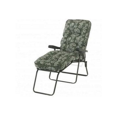 Glendale Garden & Leisure Deluxe Lounger Aspen LeafL118 X W58 X H99 Cm from B&Q
