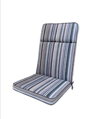 Glendale Garden & Leisure Glendale Sandbanks Grey High Recliner from B&Q