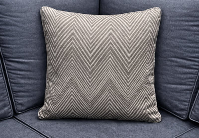 Glendale Garden & Leisure Brown Wave Scatter Cushions 45Cmx45Cm (18"x18")Garden Sofa Cushions Pillows Uk Made from B&Q