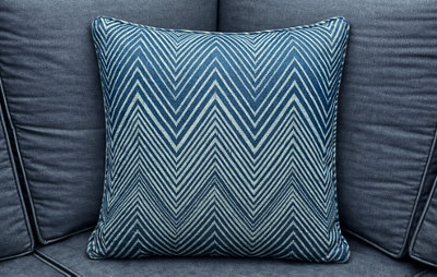 Glendale Garden & Leisure Blue Wave Scatter Cushions 45Cmx45Cm (18"x18")Garden Sofa Cushions Pillows Uk Made from B&Q