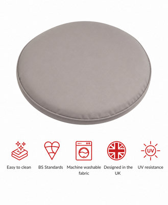 Glendale Garden & Leisure Sp Range Bistro Pad Garden Cushions from B&Q