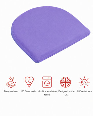 Glendale Garden & Leisure Sp 40 X 40Cm D Pad Two Pack Plum from B&Q